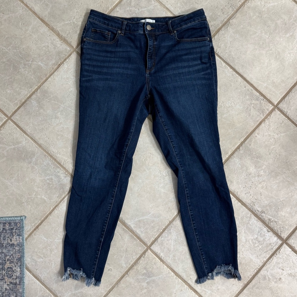Curvy Skinny Loft jeans